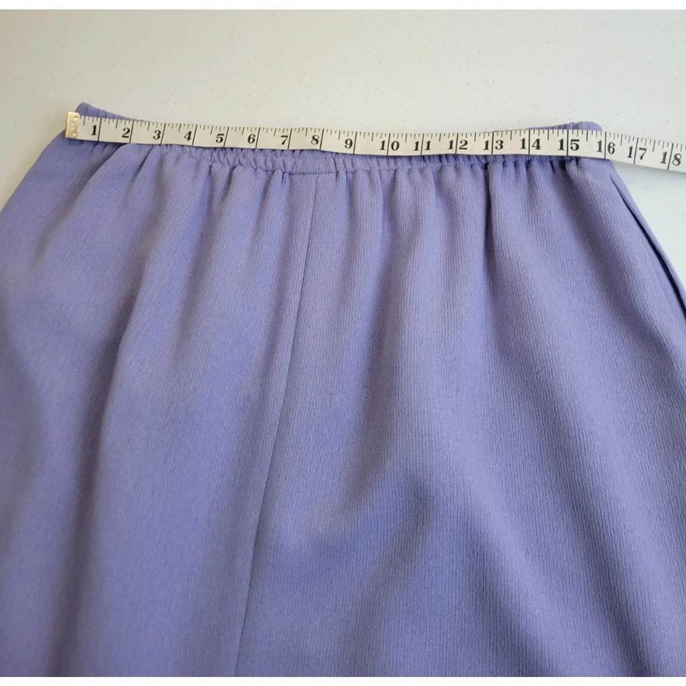 Bleyle Lavender Straight Pencil Formal Casual Pull‎ On Skirt Women's Size 18